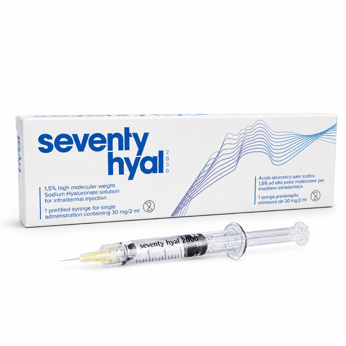 Seventy Hyal 2000 1 x 2ml - julifill.com