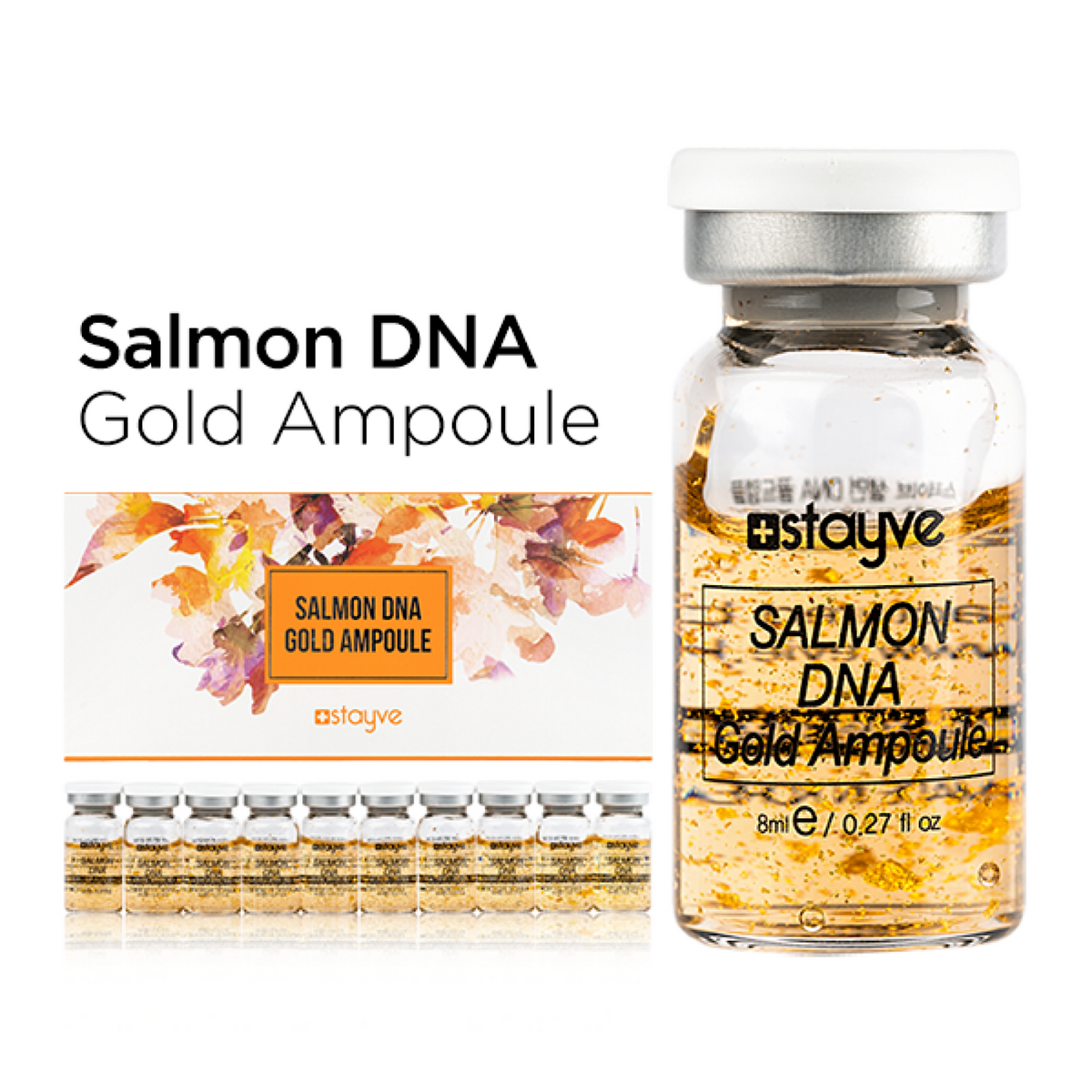 Salmon DNA Gold Ampoule 10 x 8ml - julifill.com