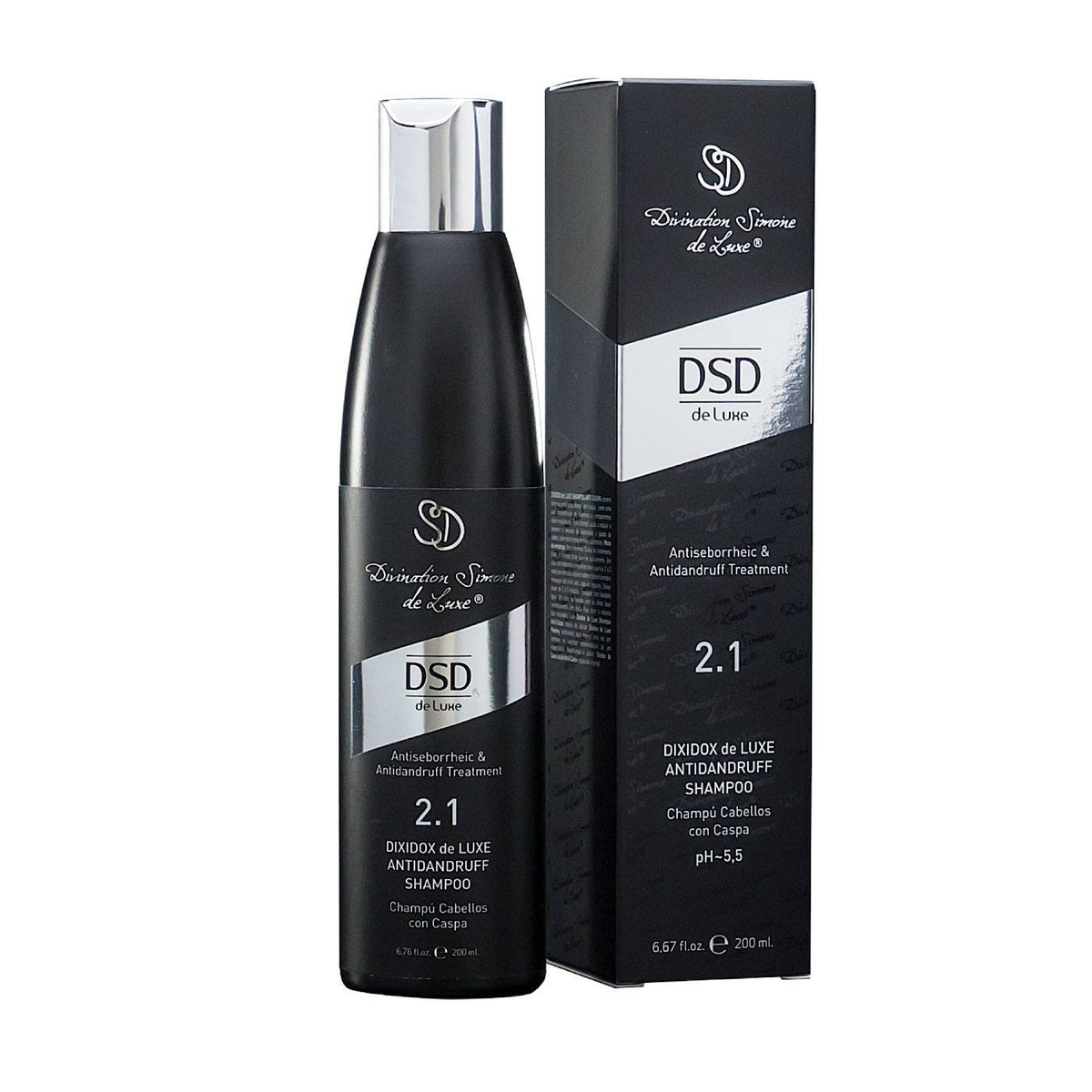 DSD 2.1 Antiseborrheic & Antidandruff Shampoo 200ml - julifill.com