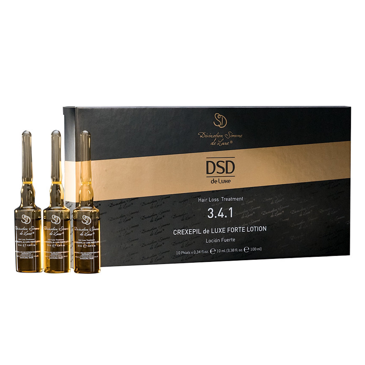 DSD 3.4.1 Crexepil De Luxe Forte Lotion 10 x 10ml - julifill.com