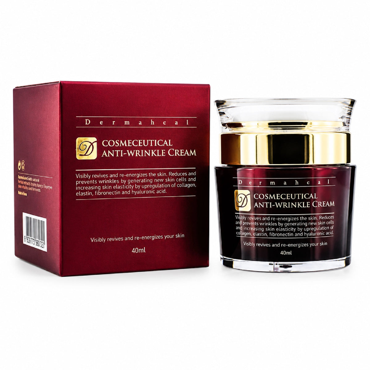 DermaHeal Cosmeceutical Anti-Wrinkle Cream 40ml - julifill.com