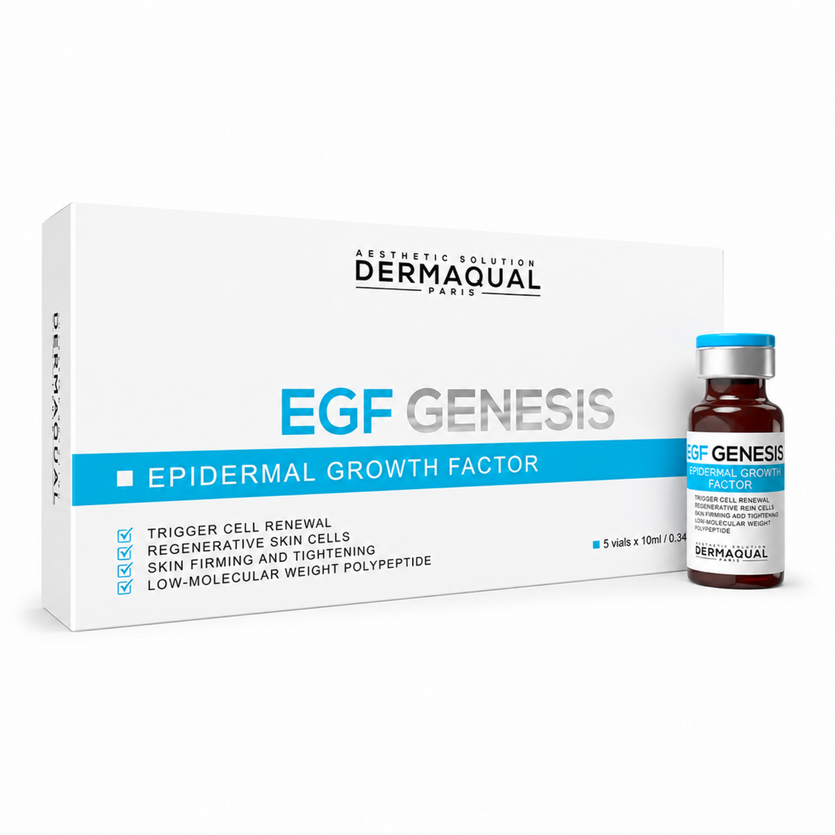 DermaQual EGF Genesis 5 x 10ml - julifill.com