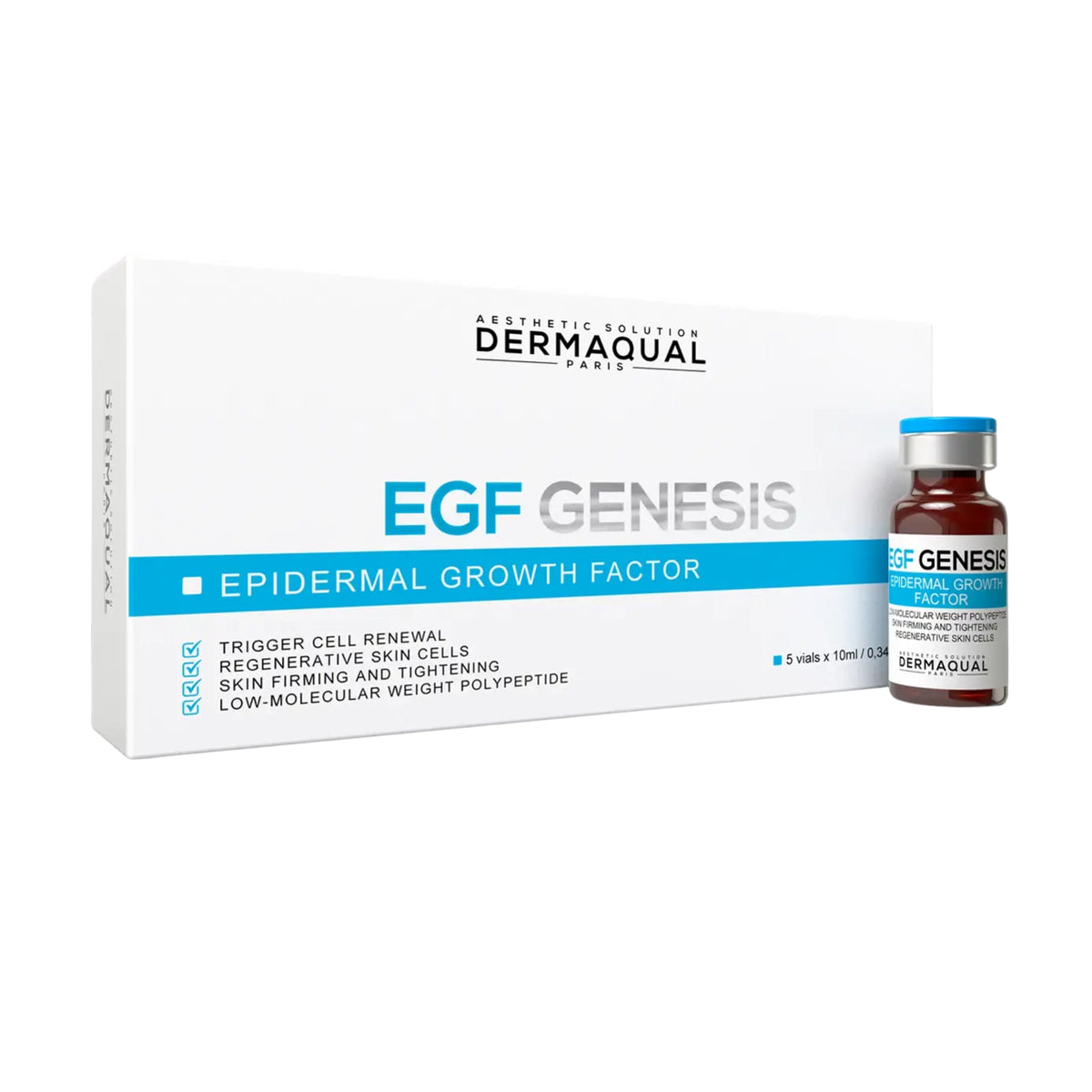 DermaQual EGF Genesis 5 x 10ml - julifill.com