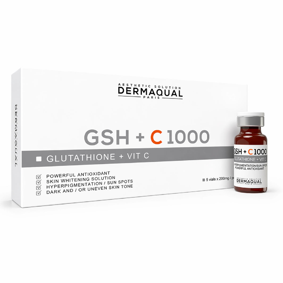 DermaQual GSH + C1000 5 x 200mg - julifill.com