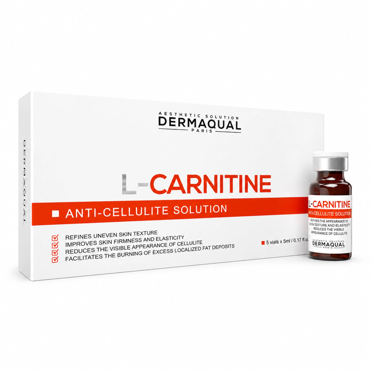 DermaQual L-Carnitine 5 x 5ml - julifill.com
