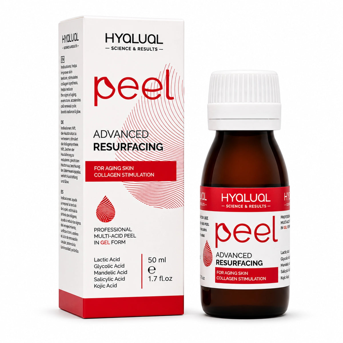Hyalual Advanced Resurfacing Peel 50ml - julifill.com