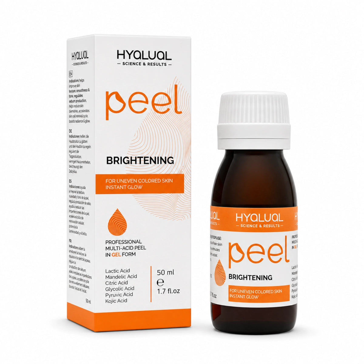 Hyalual Brightening Peel 50ml - julifill.com