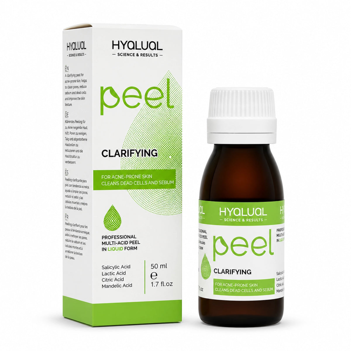 Hyalual Clarifying Peel 50ml - julifill.com