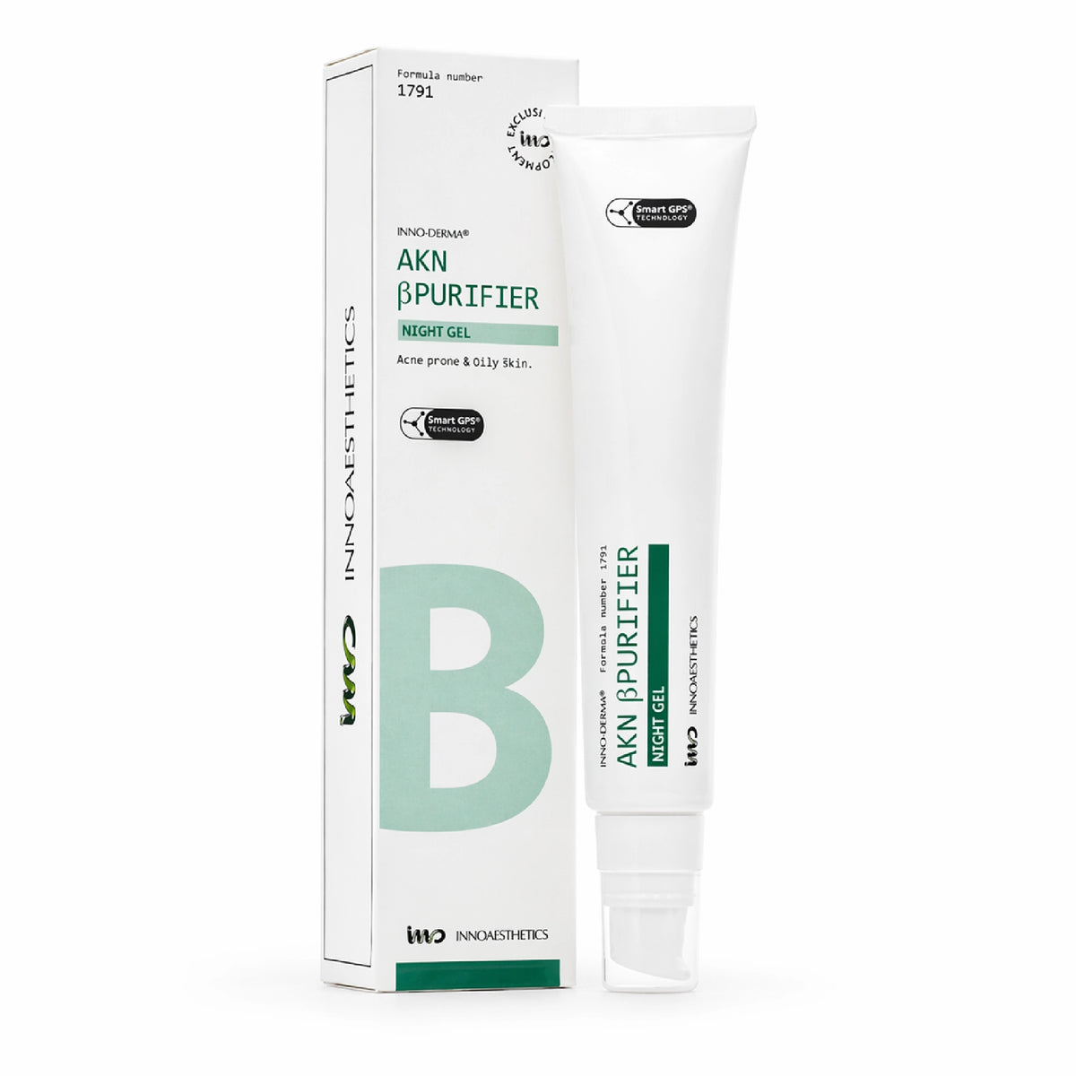Innoaesthetics AKN ßPurifier Night Gel 50g - julifill.com