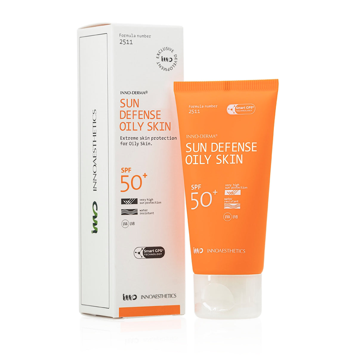 Innoaesthetics Sun Defense Oily Skin SPF50+ 50ml - julifill.com
