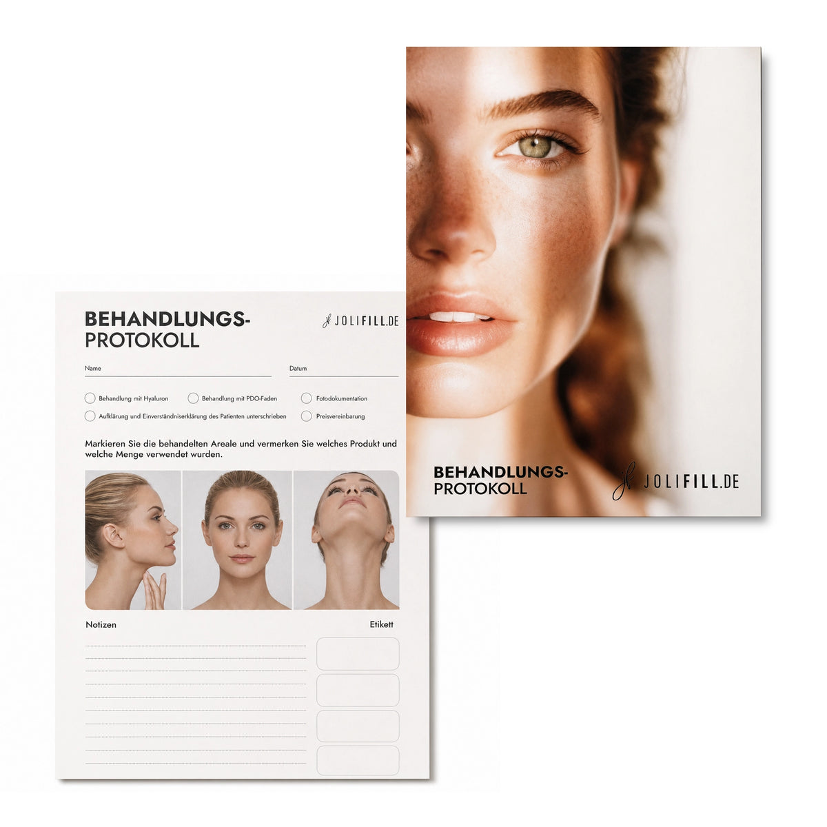 Behandlungsprotokoll für Anwender | 25 Blatt - julifill.com