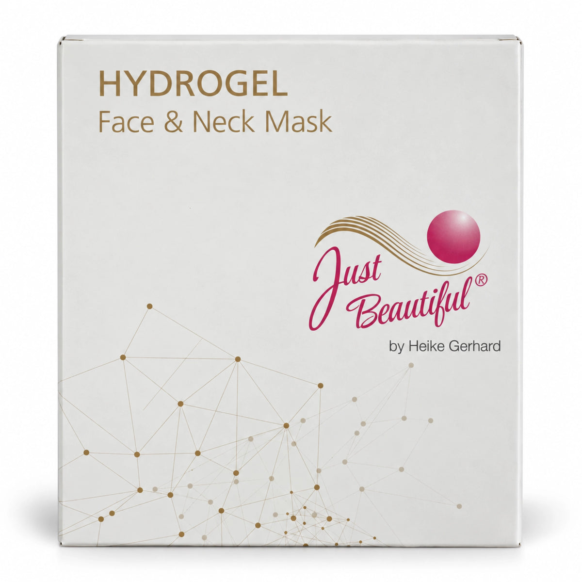 Just Beautiful® Hydrogel Gesicht & Halsmaske - julifill.com