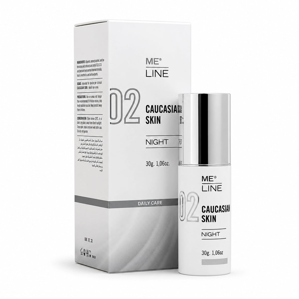 ME LINE® 02 Caucasian Skin Night - julifill.com