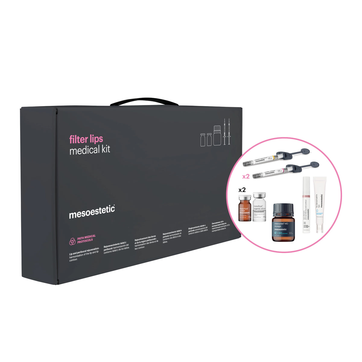 Mesoestetic Filter Lips Medical Kit - julifill.com