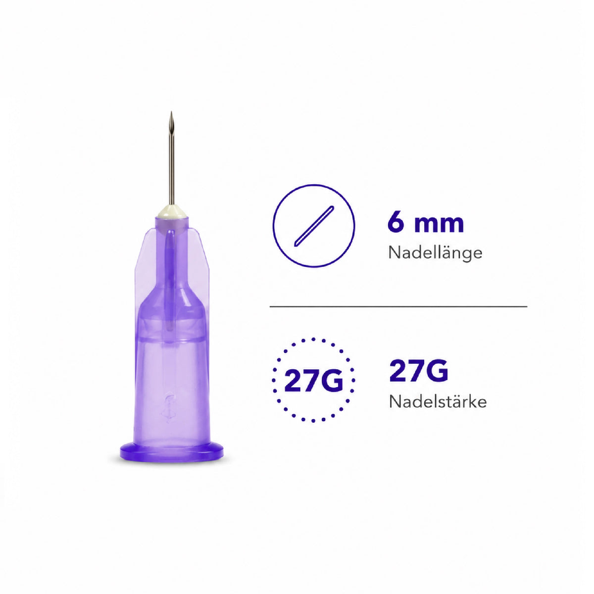 MESORAM® 27G | 0,40 x 6mm | 1 Stk. - julifill.com