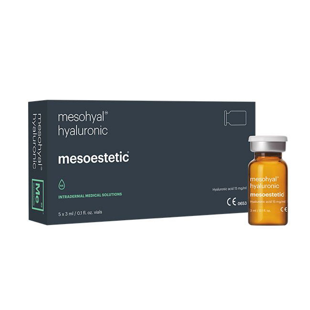 Mesoestetic Mesohyal Hyaluronic 5 x 3ml - julifill.com