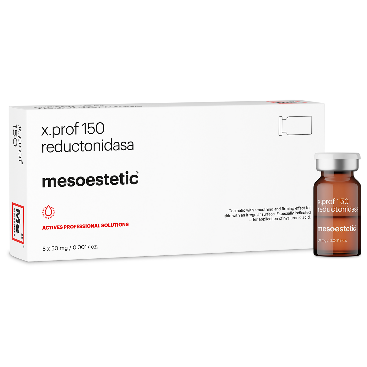Mesoestetic x.prof Reductonidase 300 IE/ml 5 x 50mg