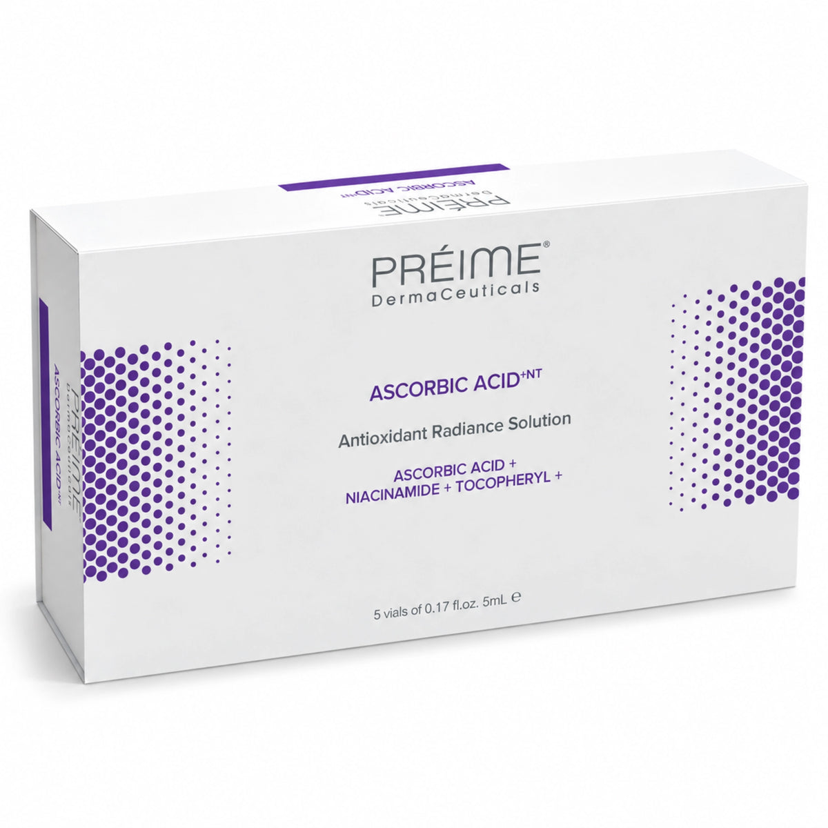 Préime® Ascorbinsäure | Antioxidant Radiance Solution 5 x 5ml - julifill.com