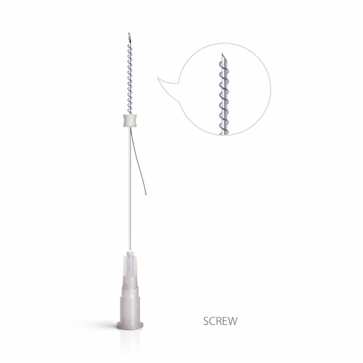 Rainbow Threads Screw PDO Faden mit Nadel 20 Stk. - julifill.com