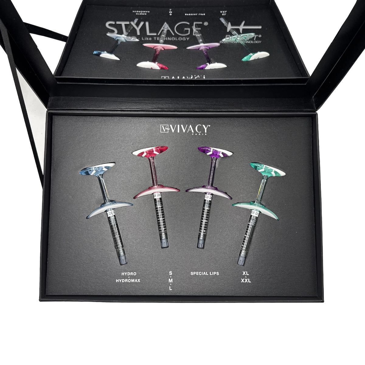 VIVACY® Bi-Soft Syringe Showcase | 1 Stück - julifill.com