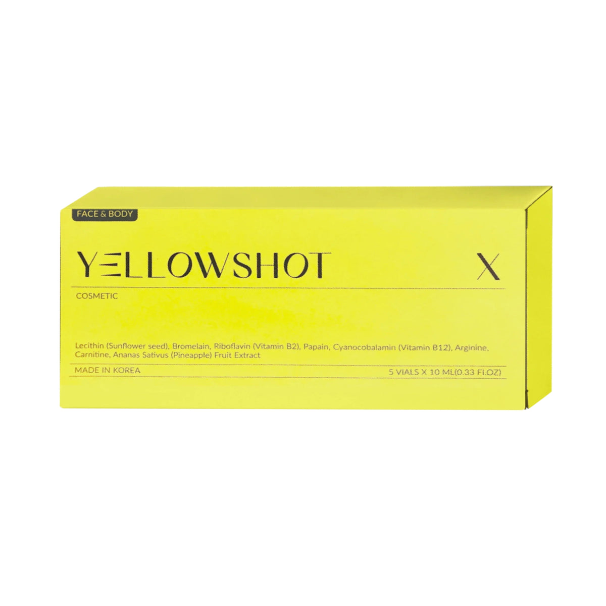 Yellowshot 5 x 10ml - julifill.com