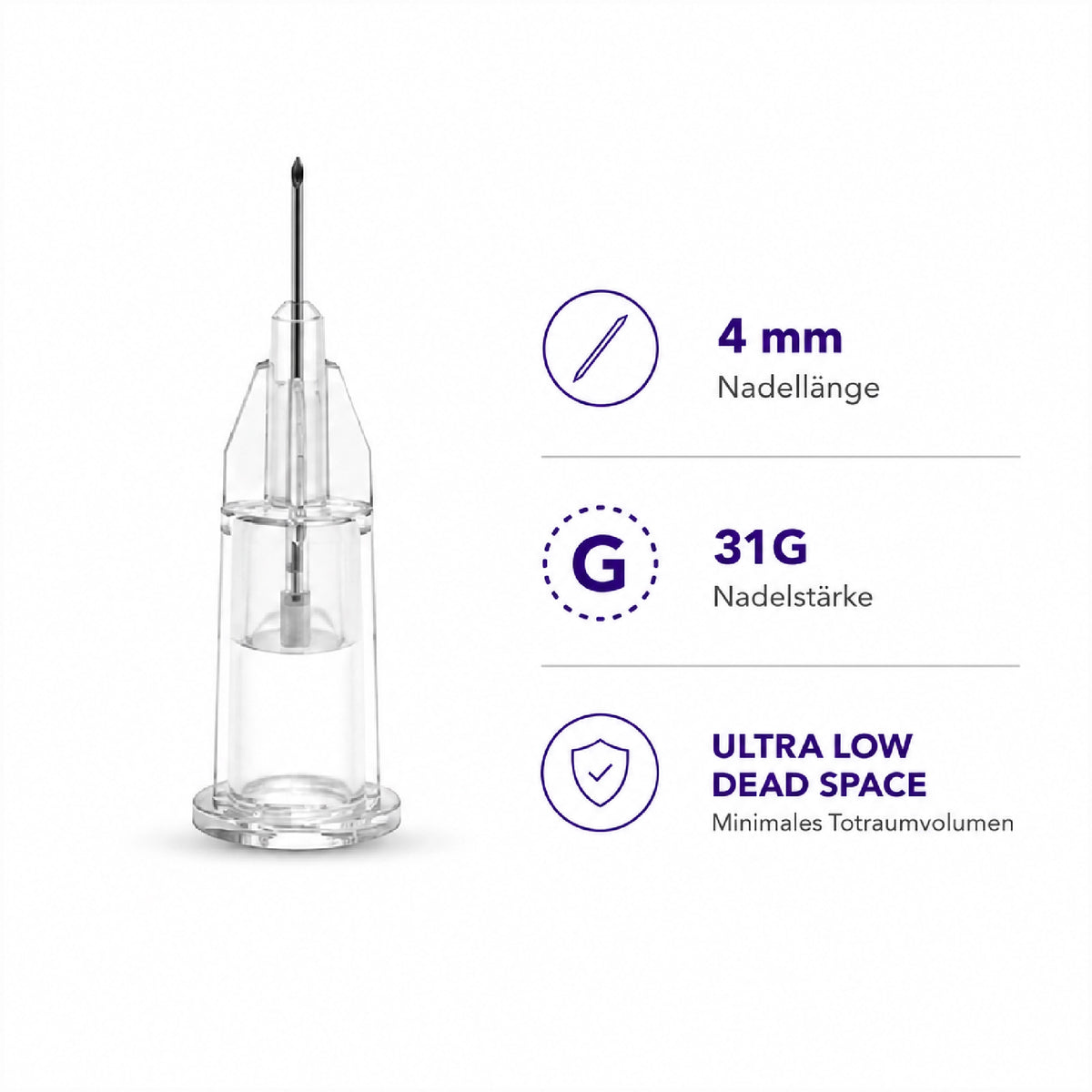 Zelostat® Ultra Low Dead Space 31G | 0.25 x 4mm | 1 Stk. - julifill.com