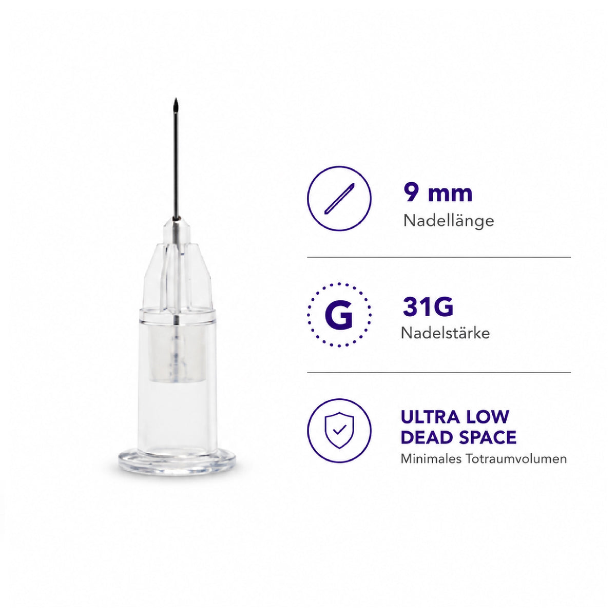 Zelostat® Ultra Low Dead Space 31G | 0.25 x 9mm | 1 Stk. - julifill.com