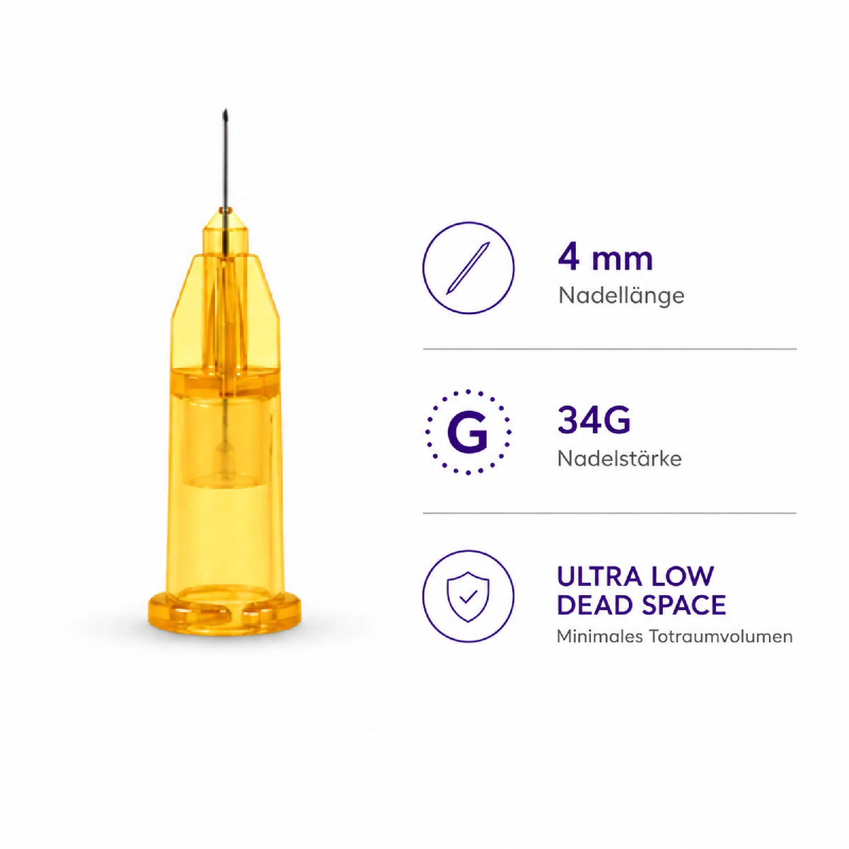 Zelostat® Ultra Low Dead Space 34G | 0.18 x 4mm | 1 Stk. - julifill.com