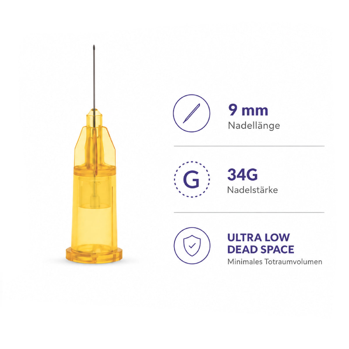 Zelostat® Ultra Low Dead Space 34G | 0.18 x 9mm | 1 Stk. - julifill.com
