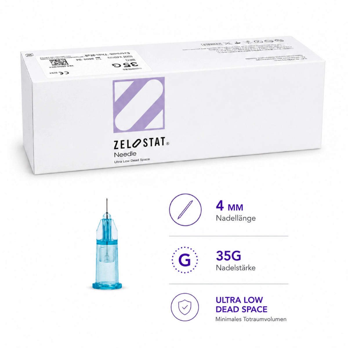 Zelostat® Ultra Low Dead Space 35G 4mm | 100 Stk. - julifill.com
