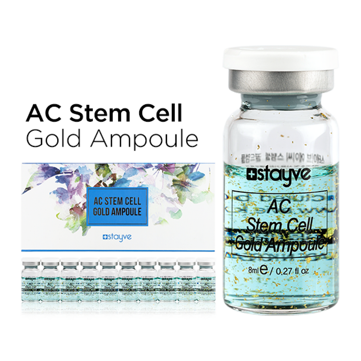 AC Stem Cell Gold Ampoule 10 x 8ml - julifill.com