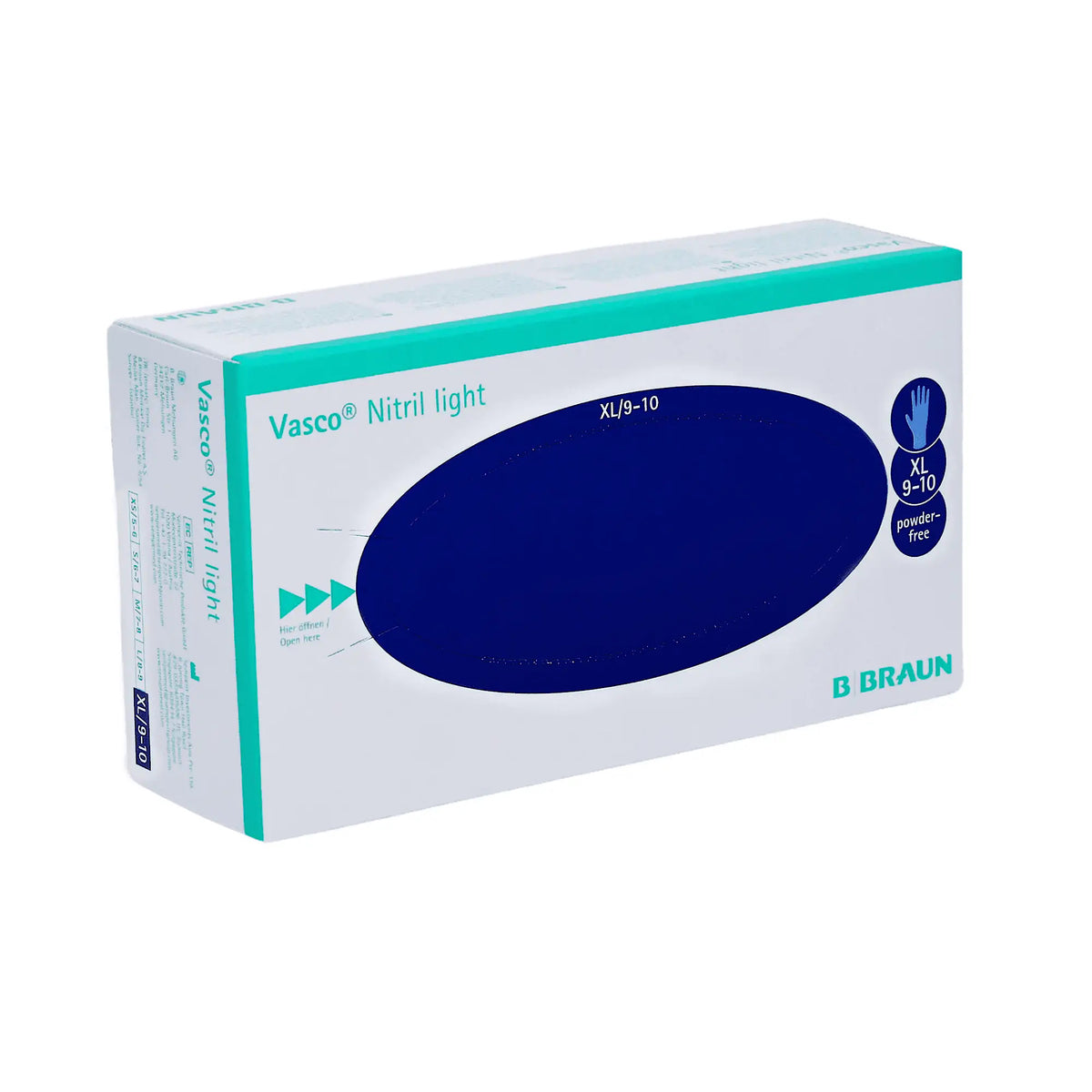 B. Braun Vasco® Nitril light Untersuchungshandschuhe XL - julifill.com