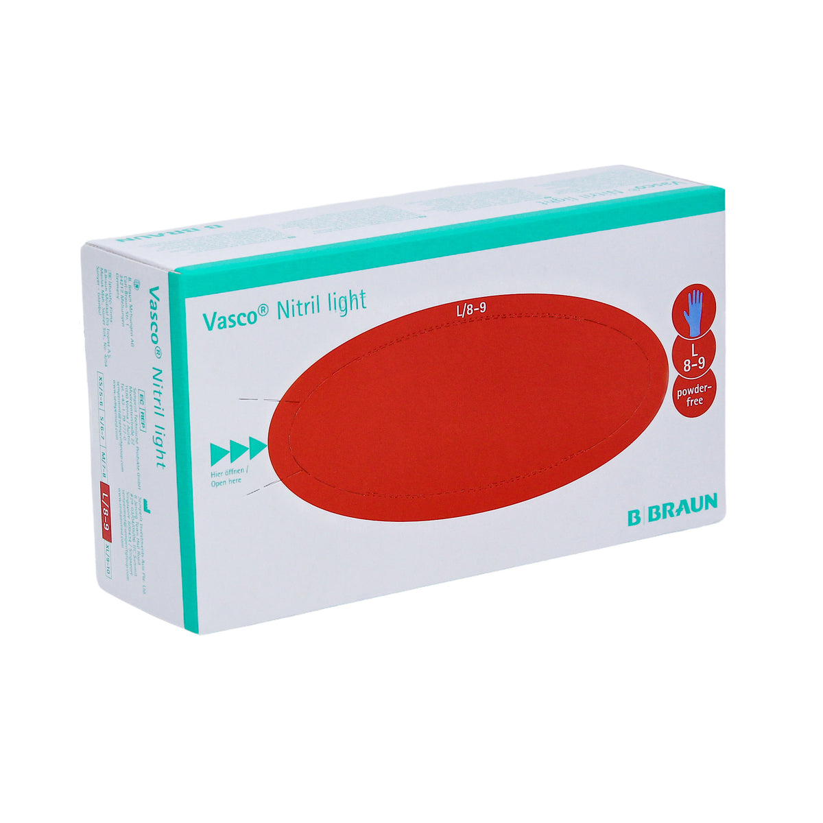 B. Braun Vasco® Nitril light Untersuchungshandschuhe L - julifill.com