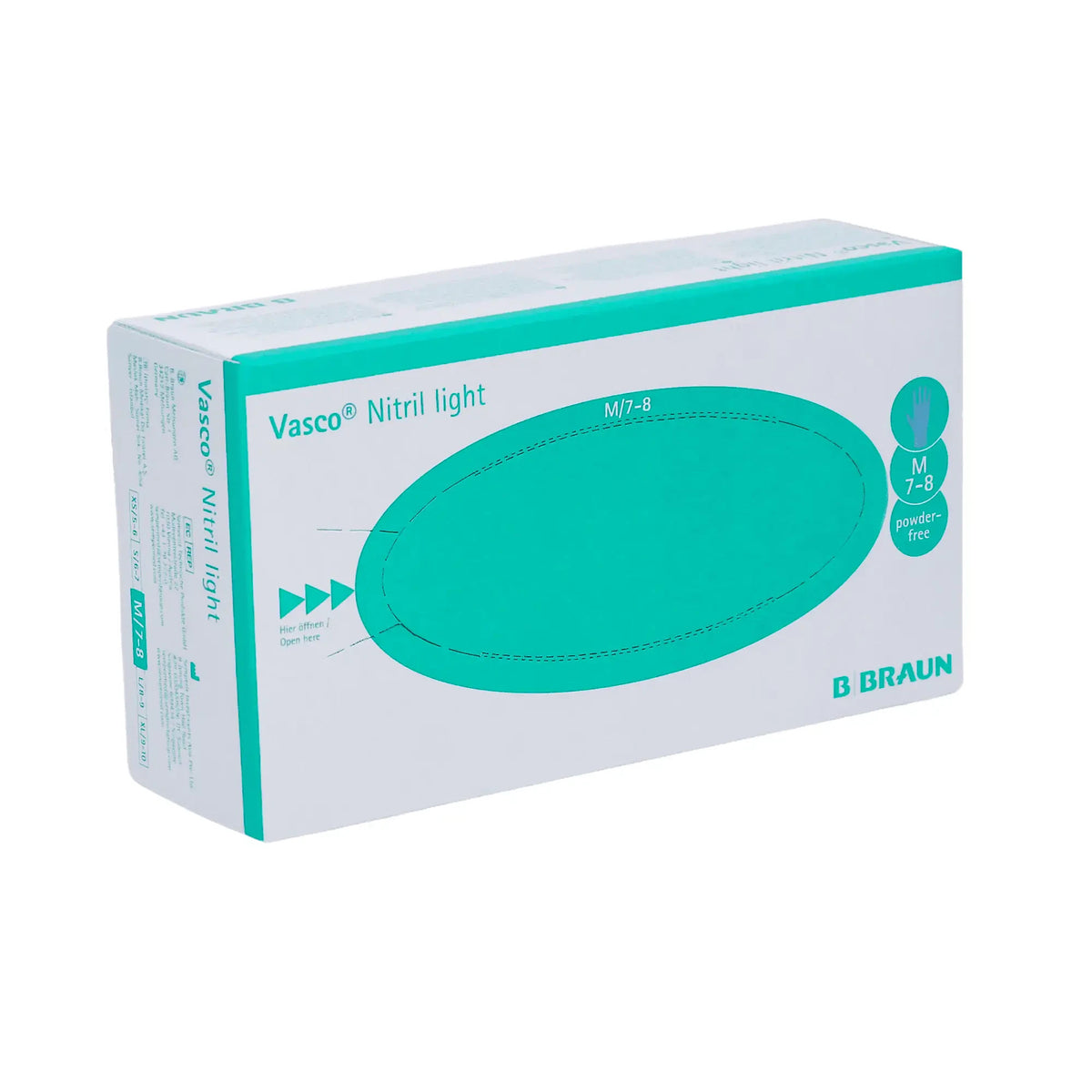 B. Braun Vasco® Nitril light Untersuchungshandschuhe M - julifill.com