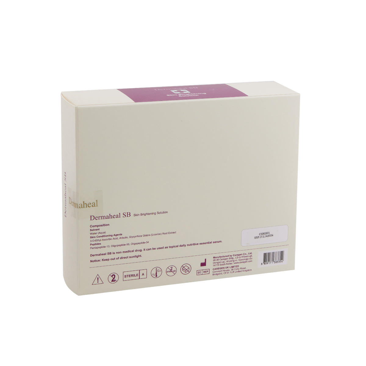 DermaHeal SB Skin Brightening Solution - julifill.com