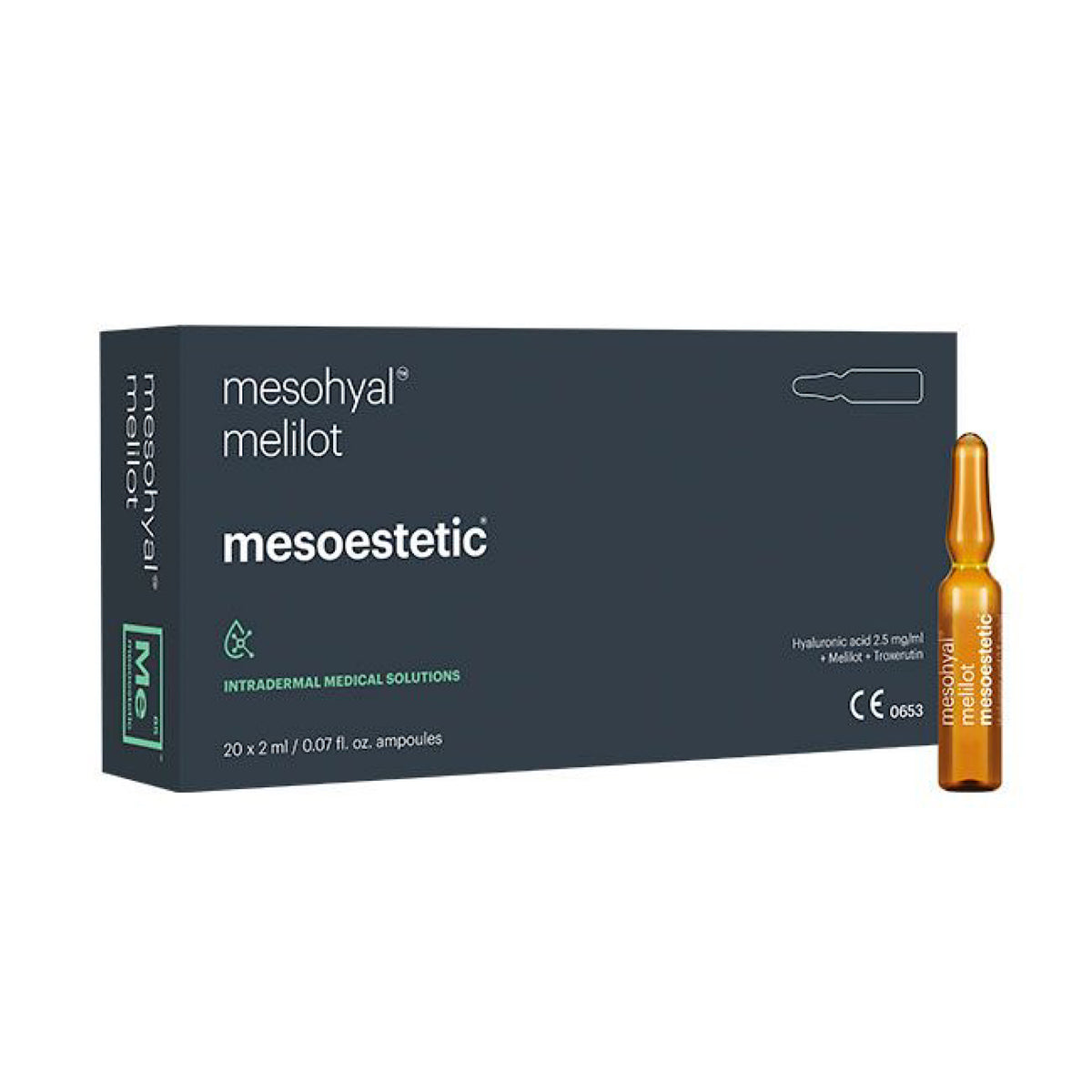 Mesoestetic Mesohyal Melilot 20 x 2ml - julifill.com