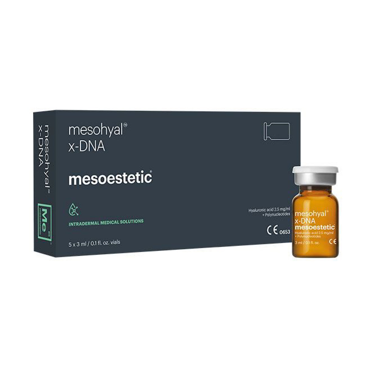 Mesoestetic Mesohyal X-DNA 5 x 3ml - julifill.com