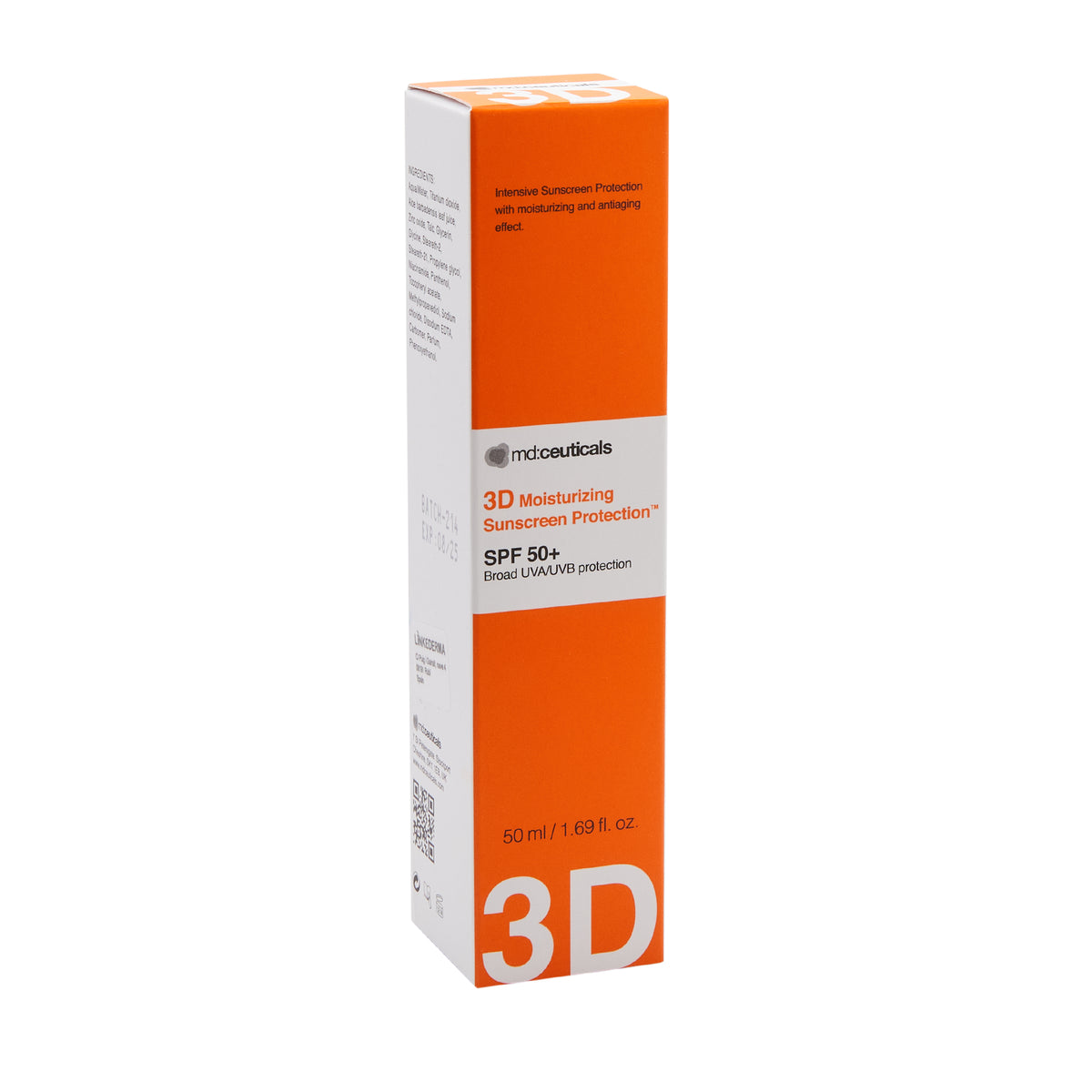 3D Moisturizing Sunscreen Protection SPF 50+ - julifill.com