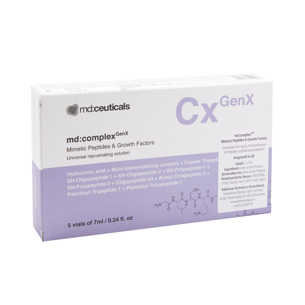 md:complex GenX | Mimetic Peptides & Growth Factors - julifill.com