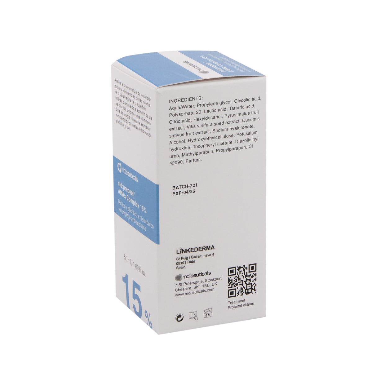 md:prepeel AHAs Complex 15% - julifill.com