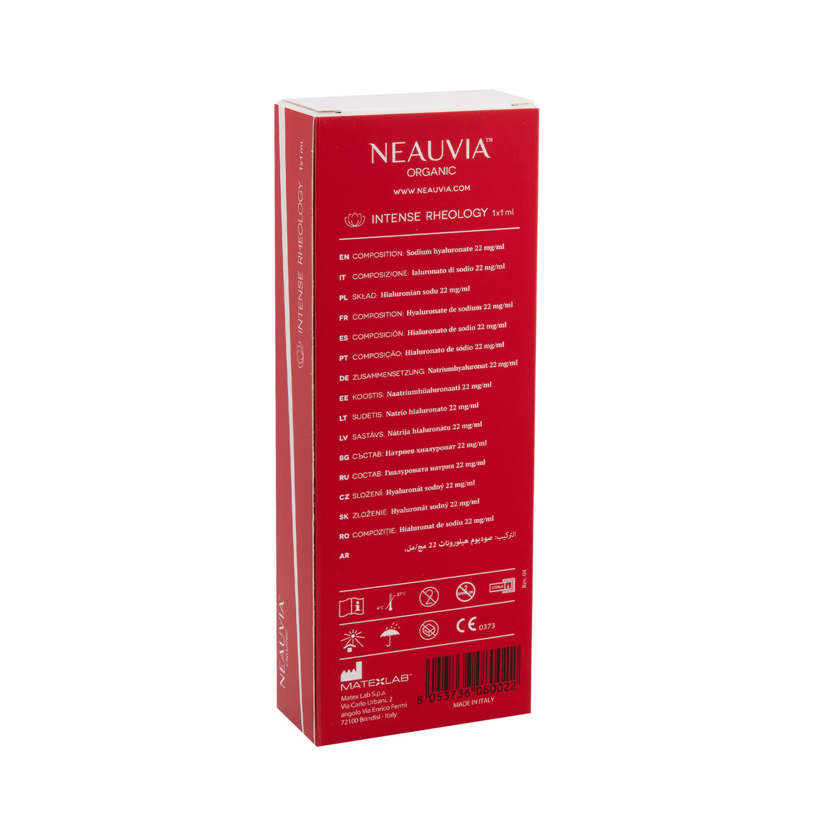 Neauvia Intense Rheology 1x 1,0 ml - julifill.com