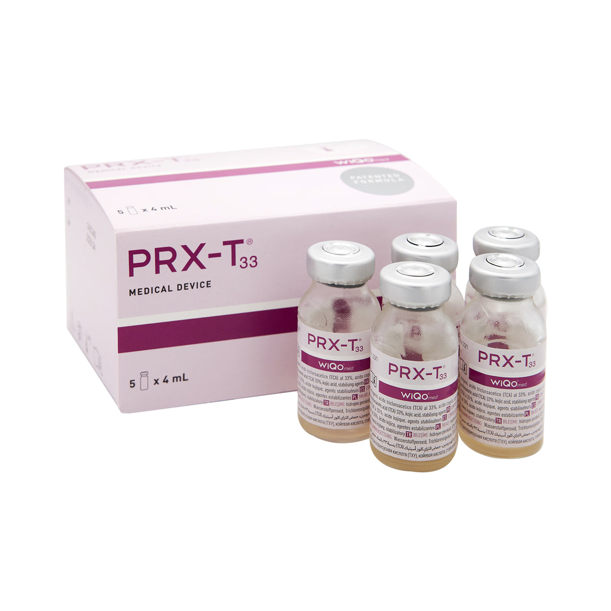 PRX-T33 Peeling Vials 5 x 4 ml - julifill.com