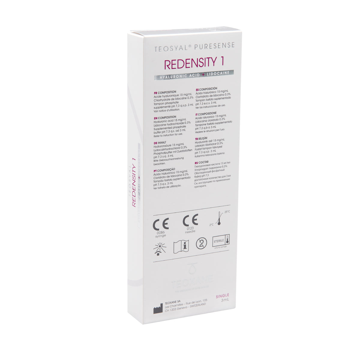 Teosyal Puresense Redensity 1 1x 3,0 ml - julifill.com