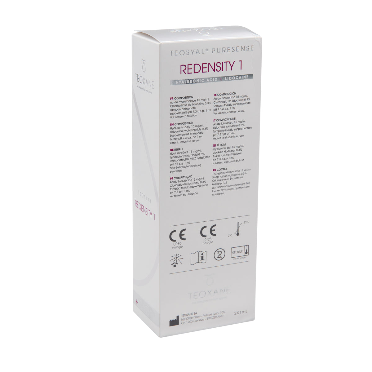 Teosyal Puresense Redensity 1 2x 1,0 ml - julifill.com
