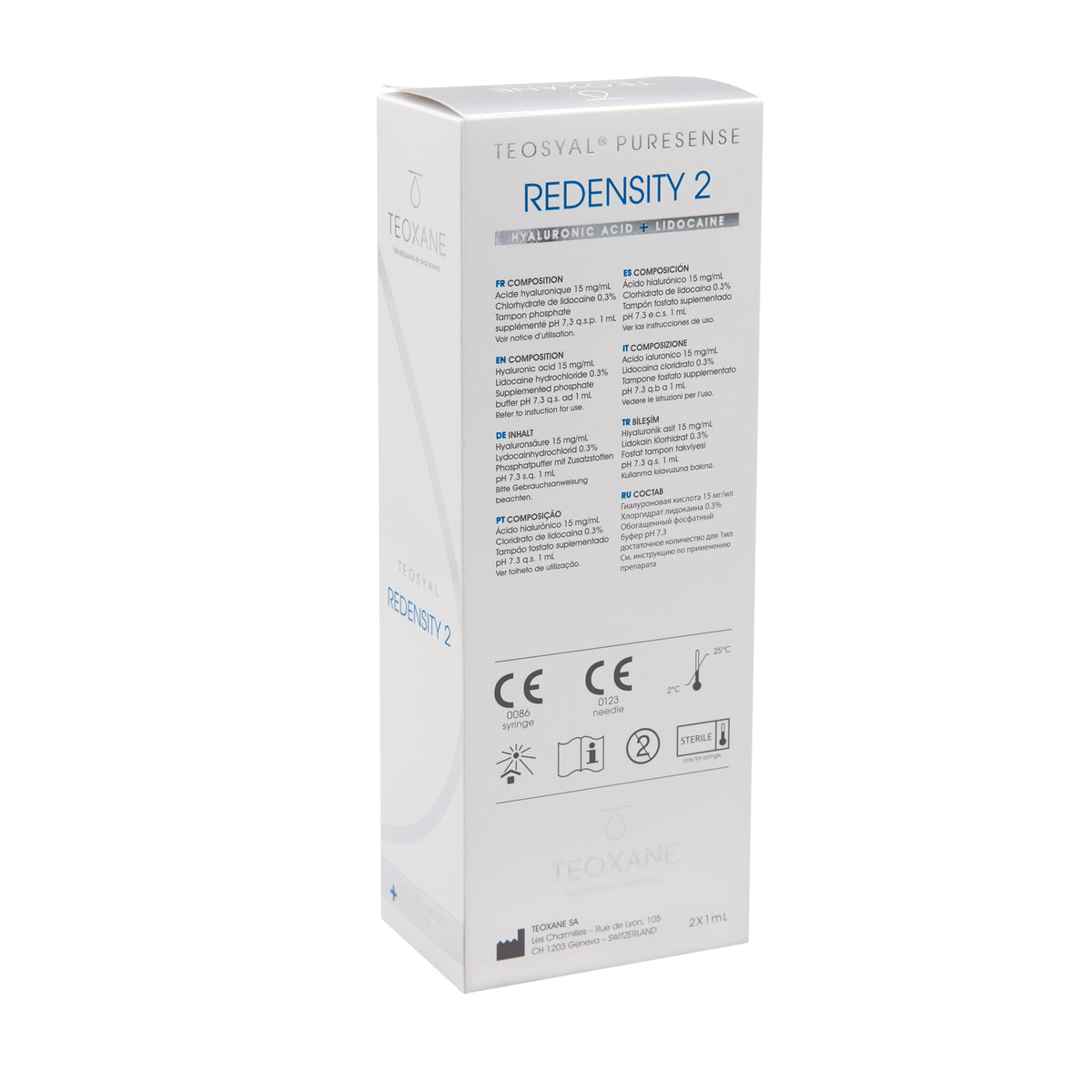Teosyal Puresense Redensity 2 2x 1,0 ml - julifill.com